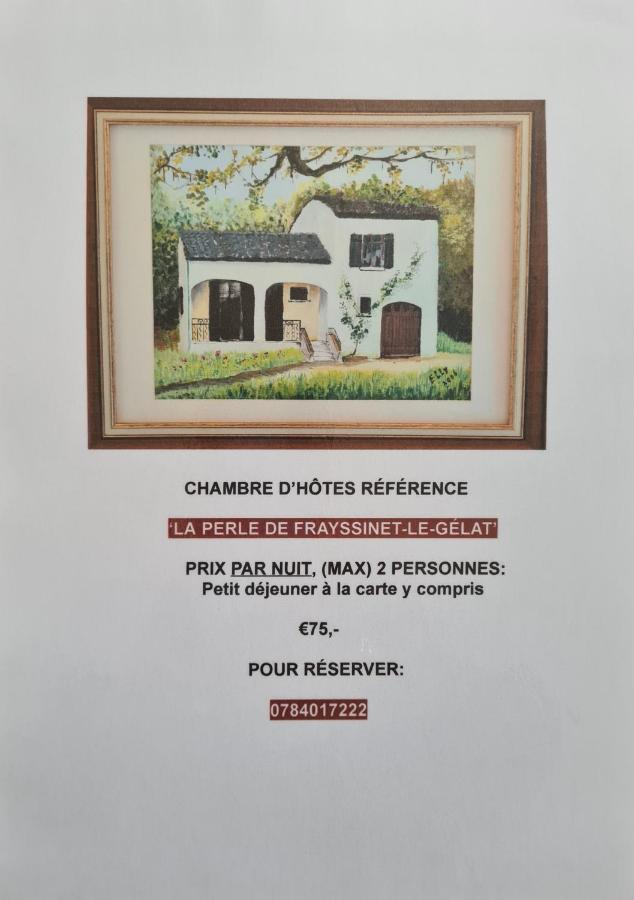 La Perle De Frayssinet-Le-Gelat - Chambre D'Hotes - B&B 외부 사진